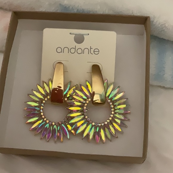 Andante earrings. Never worn. New - Picture 1 of 1